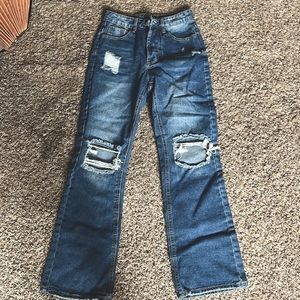 Shein wide leg jeans